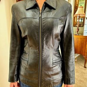 Leather Jacket by Michael Hoban